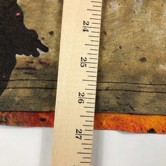 Marvel Avengers Shirt Boy's Extra Large Iron Man Incredible Hulk All Over Print - Picture 10 of 11